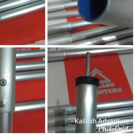 ➺ Tiang flysheet aluminium kailash adventure (Hanya Tiang) ♠