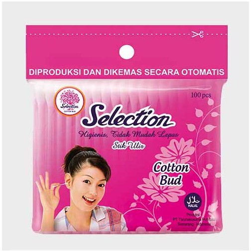 Selection Cotton Bud Pembersih Serbaguna Isi 100 Pcs