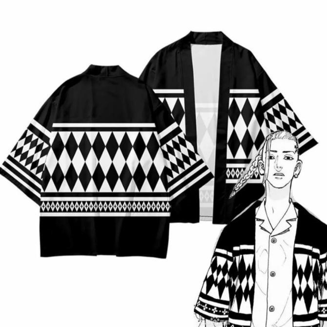 Promo Haori Kimono Anime Tokyo Revengers Tokyo Manji Draken Ryuguji Ken