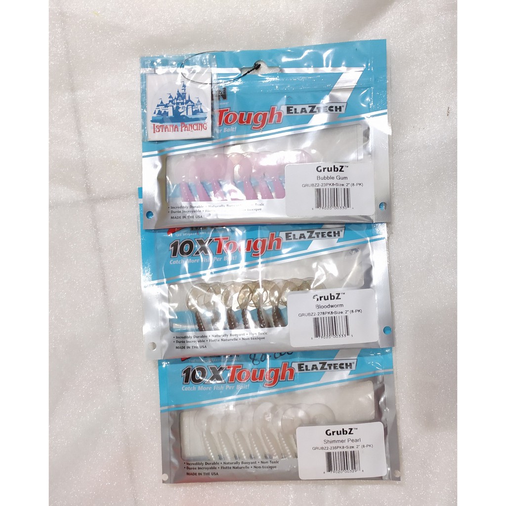 UMPAN SOFT LURE Zman 2" UMPAN KARET LURE ISI 8