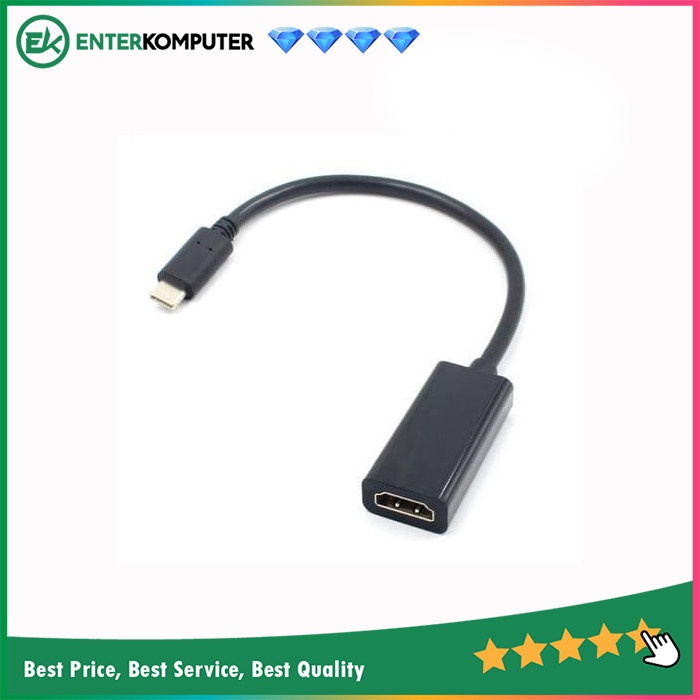 Accessories Kabel Type C USB 3.1 To HDMI Female - Merk Mino