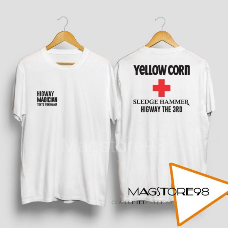 Tshirt Kaos Dewasa Yellow Corn