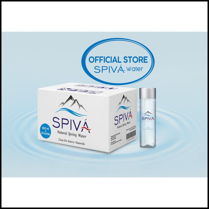 

Spiva Natural Spring Water 500Ml (1 Box = 24 Bottles)