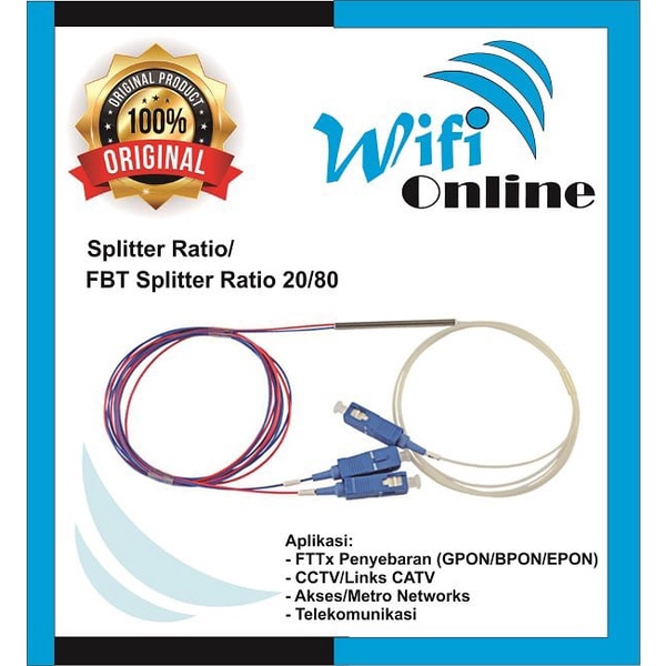 Splitter Ratio/FBT Splitter Ratio 20/80