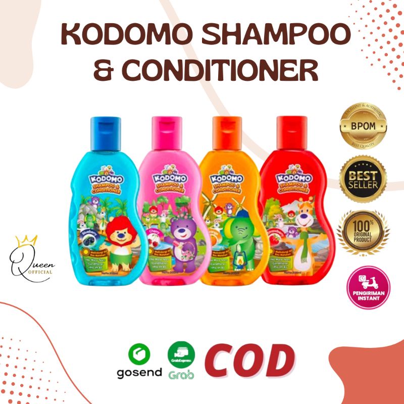 Kodomo shampo 200ml sampo anak