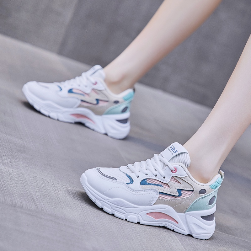 [Import] Taspopo 1022 Sepatu Sneaker Wanita Korea Original Fashion Murah