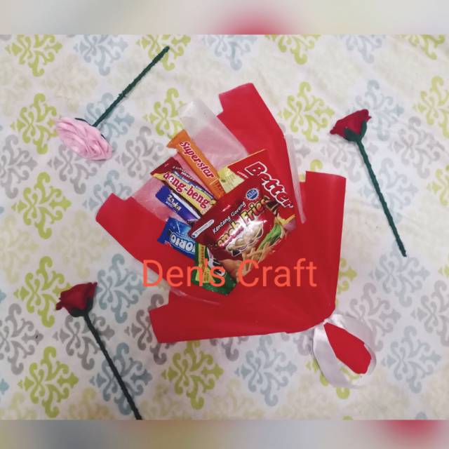 

Buket snack murah/Kado murah/kado spesial/hand buket/buket snack/makanan ringan/hadiah spesial