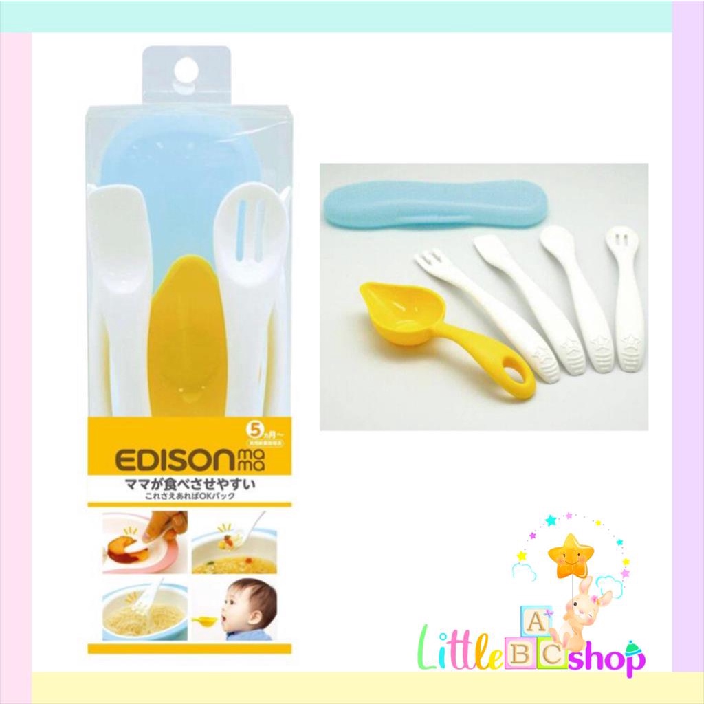 Edisonmama Feeding Spoon isi5/ baby spoon / sendok makan bayi