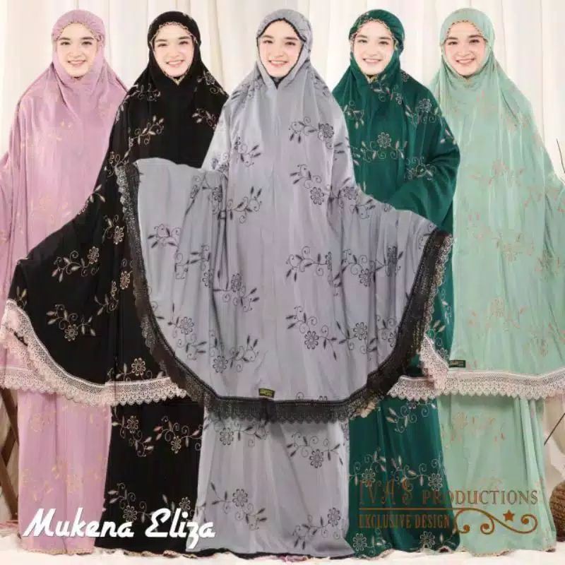 Mukena Rayon Bordir Renda