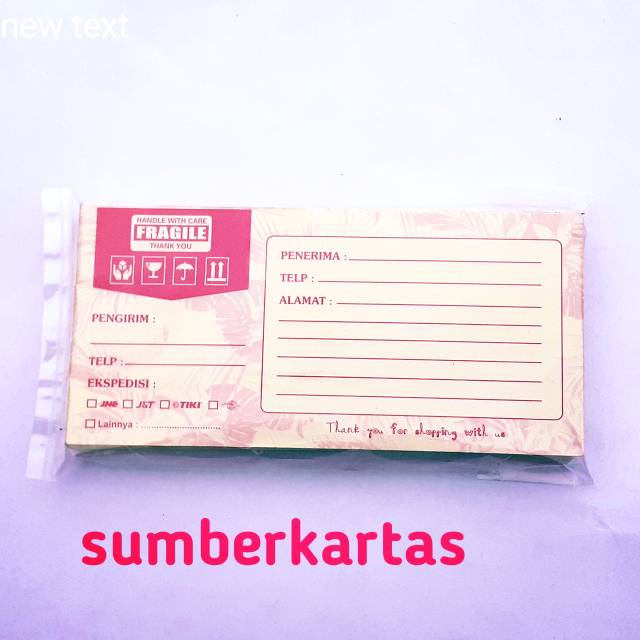 

Label pengiriman / Label Pengiriman Online Shop / Label Pengiriman murah / Label pengiriman.