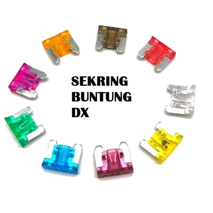 SEKRING BUNTUNG sikring tancap fuse MICRO dx mini mobil motor innova