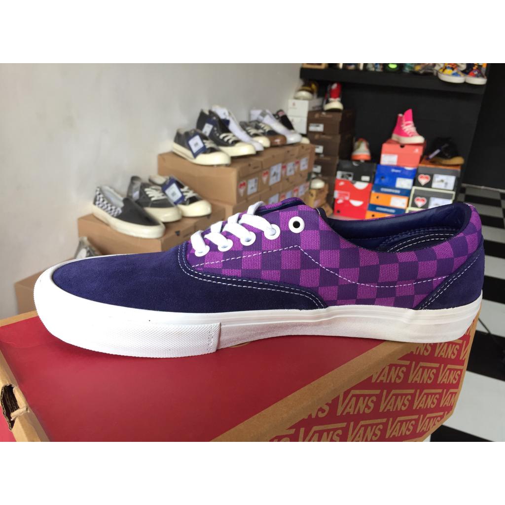 VANS ERA PRO (BAKER) KADER/PURPLE CHECK