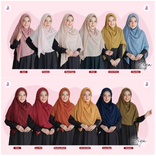 Ziya Scraft / Hijab segi empat by Gimi Hijab