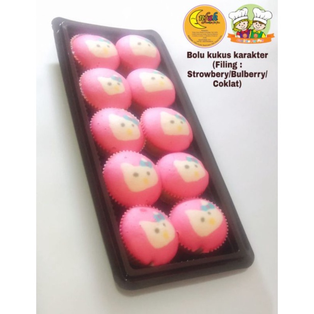 

Bolu Kukus karakter isi 10 pcs by Nfah