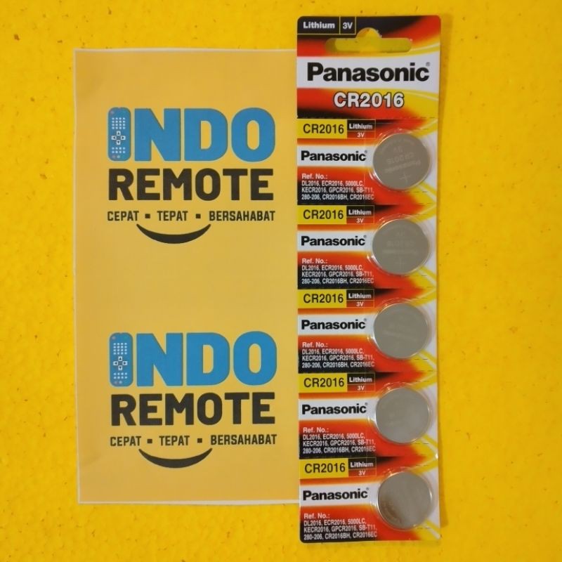 BATERAI BATRE PANASONIC BEST FOR REMOTE CONTROL CR2016