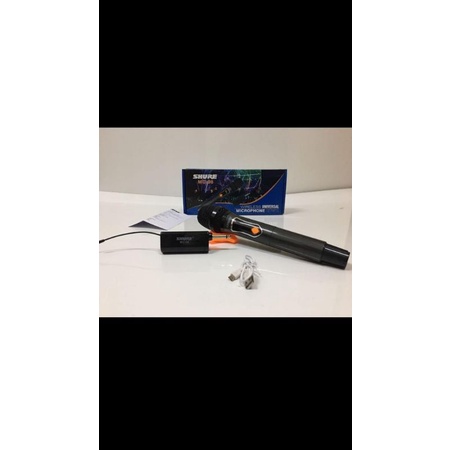 mic wireless shure mc08 UHF single mic