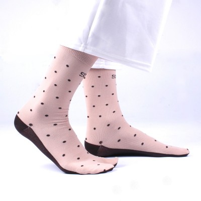 Kaos Kaki Wanita Murah / SOKA Sock Essentials Motif POLKADOT / Kaos Kaki Jempol Muslimah Panjang