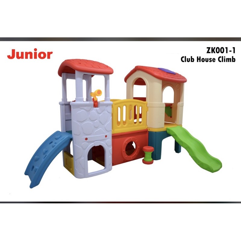 Club house climber mainan perosotan anak ayunan anak playground playhouse rumah rumahan murah