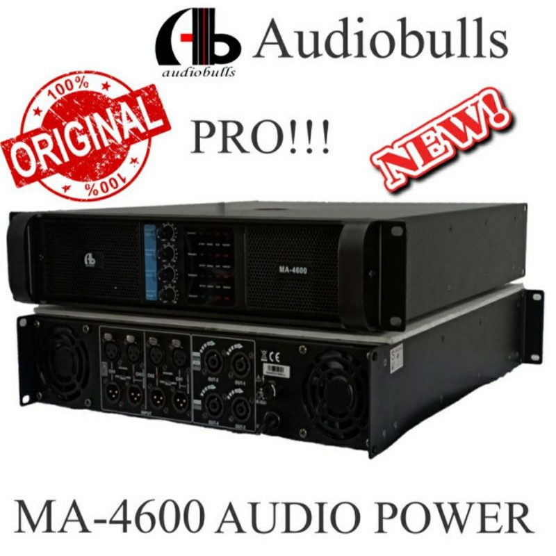 Power AB Audiobulls MA-4600 Power AB Audiobulls Premium Original