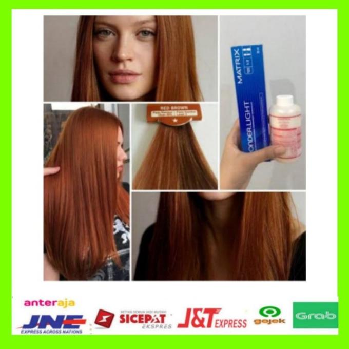 Cream Matrix Oxidant Rambut Plus Cat Light Wl-Rb Red Brown Wonder Store_Boncabe