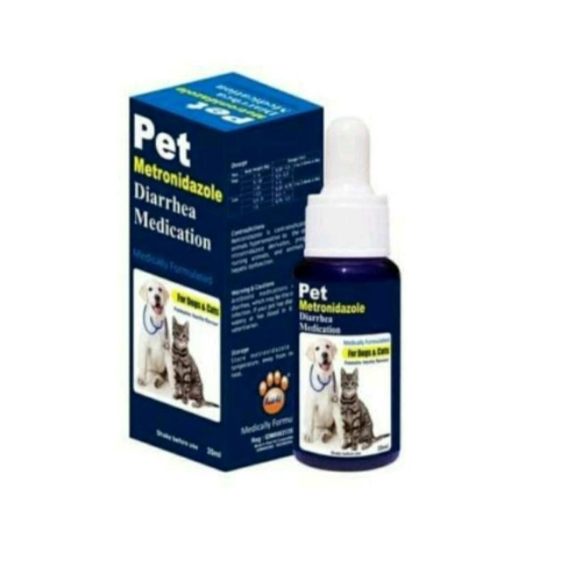Pet Metronidazole, diare anjing, diare kucing