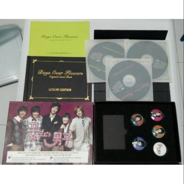 Ost Drama Boys Over Flowers Luxury Edition (RARE) & Photobook Descendant Of The Sun