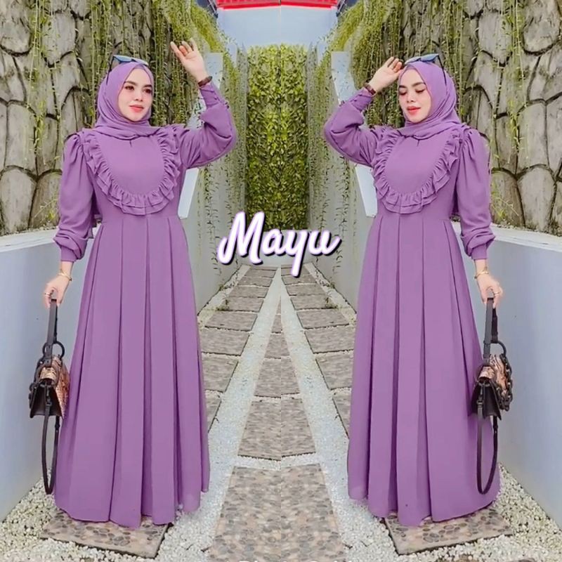 Mayu Dress purple