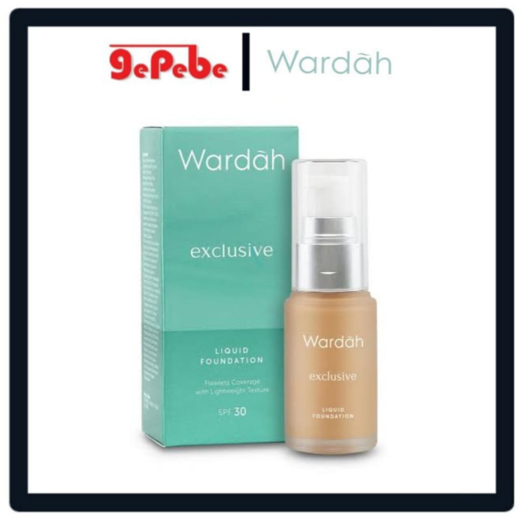 Wardah Exclusive Liquid Foundation 20ml