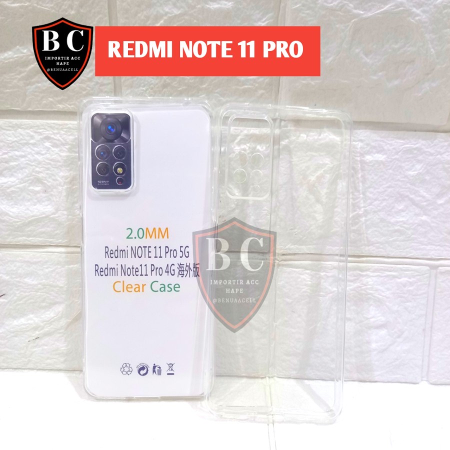 CASE REDMI NOTE 11 – TPU HD 2MM XIAOMI REDMI NOTE 11 REDMI NOTE 11 PRO