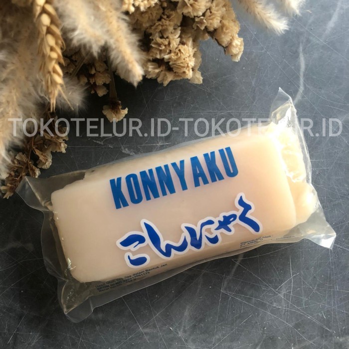 

Ss5g74gfd Konnyaku Blok (Shirataki Konnyaku Low Carbs-Ketogenic) 500Gram Ff04151