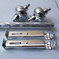 (Termurah) (100 Cm) Besi Gordyn / Rollet Hordeng / Batang Gorden / Tirai Pintu / Tirai Jendela