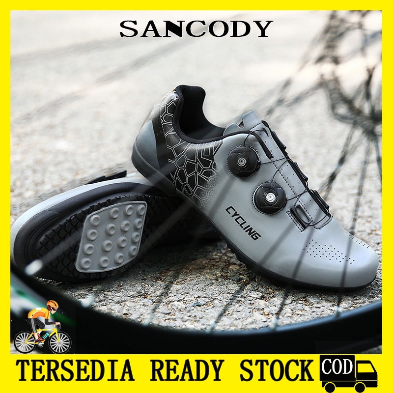 Tersedia Sepatu Sepeda pria Sepatu Sepeda non cleat sepatu non cleat sepatu roadbike non cleat Berna