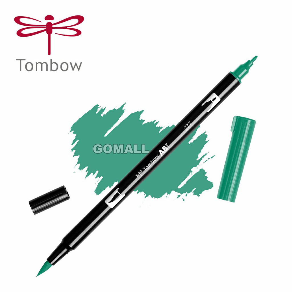 

Dual brush pen Tombow Art Marker ABT 277 Dark Green