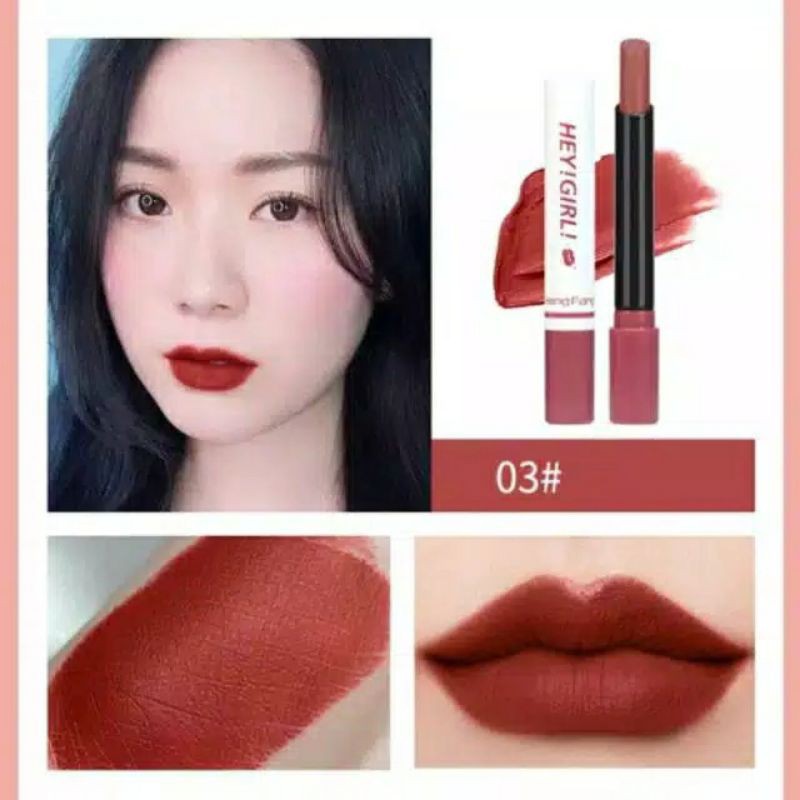 [ECER] LIPSTICK / LIPSTIK HASAYA GIRL HEY GIRL MATTE COLOR