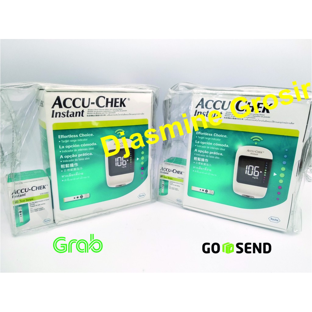 Alat Accu Chek /AccuChek Instant Free Strip 25 dan 50 Test