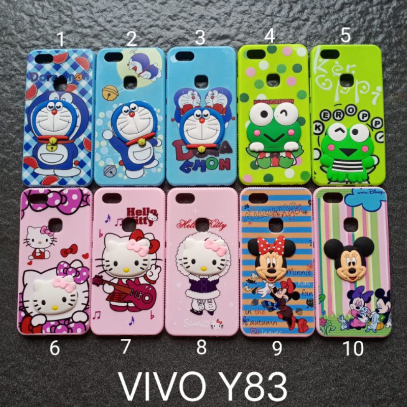 Case gambar Vivo Y83 motif cewek ( 2 motif ) soft softcase softshell silikon cover casing kesing housing