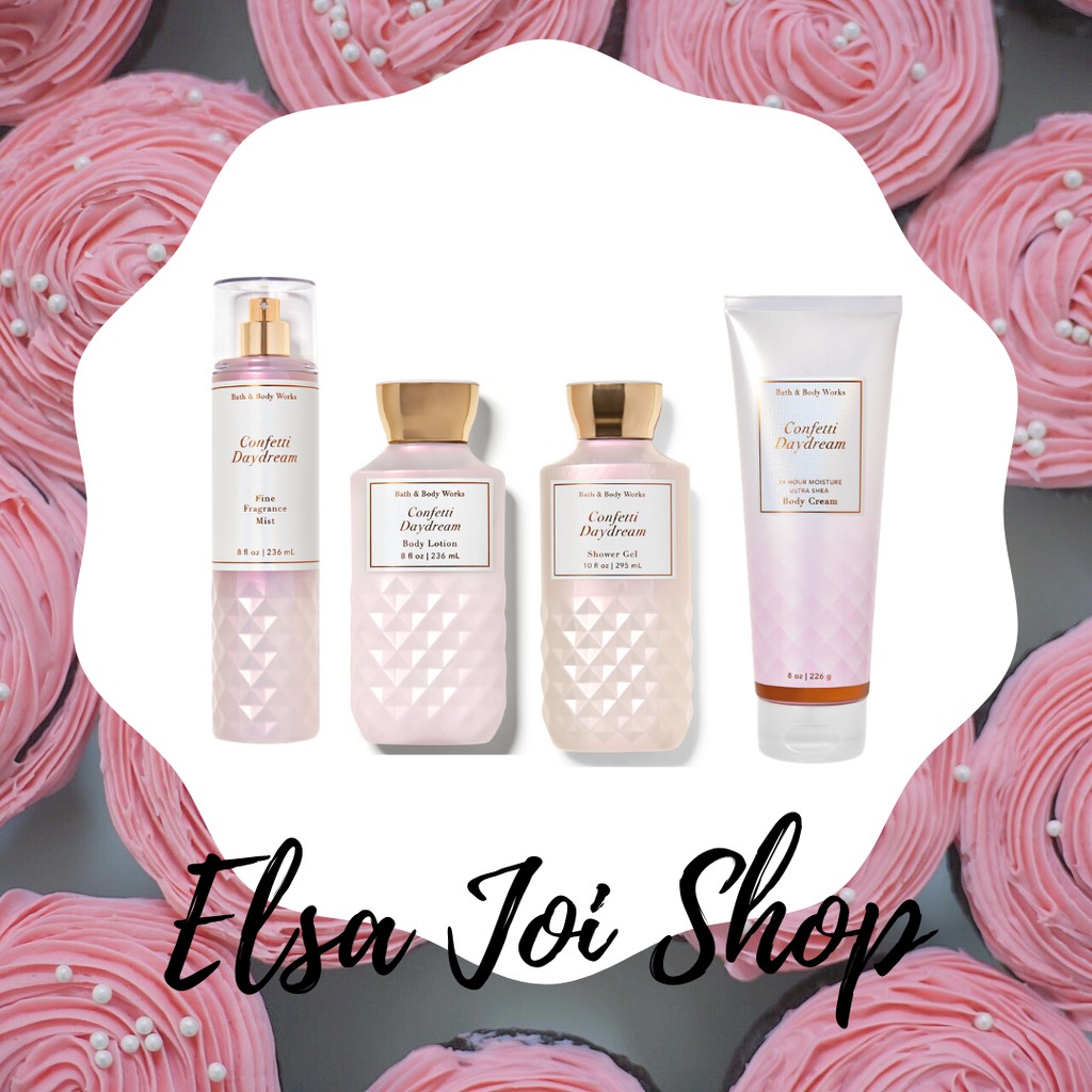 BBW Bath &amp; Body Works Confetti Daydream - SERIES
