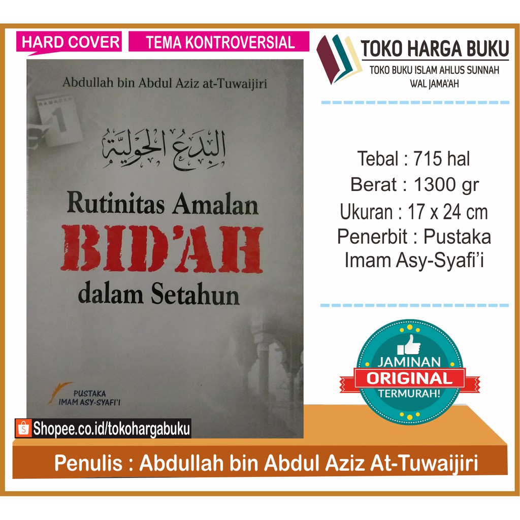 Rutinitas Amalan Bid'ah dalam Setahun - BIDAH Pustaka Imam Asy-Syafii