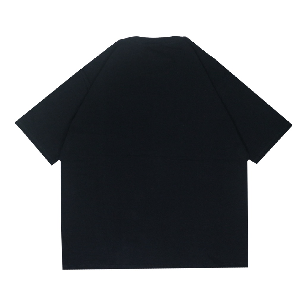 Bitsnbobs76 Oversize T-shirt Broken Teddy Black&amp;Cream