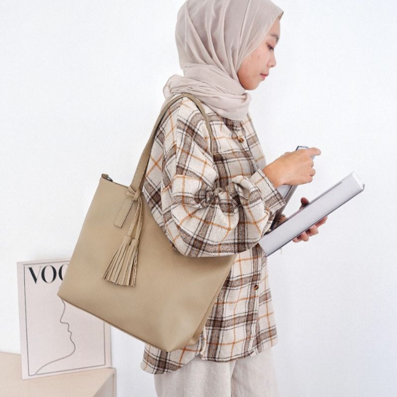 Audrey Totebag - Tweelyforbag - Tas Totebag Wanita - Tas Wanita