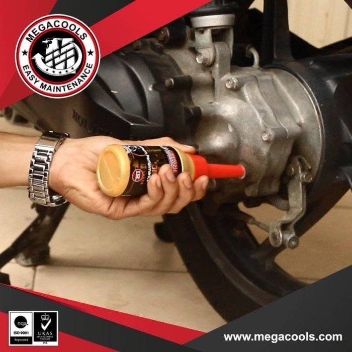 Megacools Matic Gear Oil 120 ml Oli Gardan Motor API SL