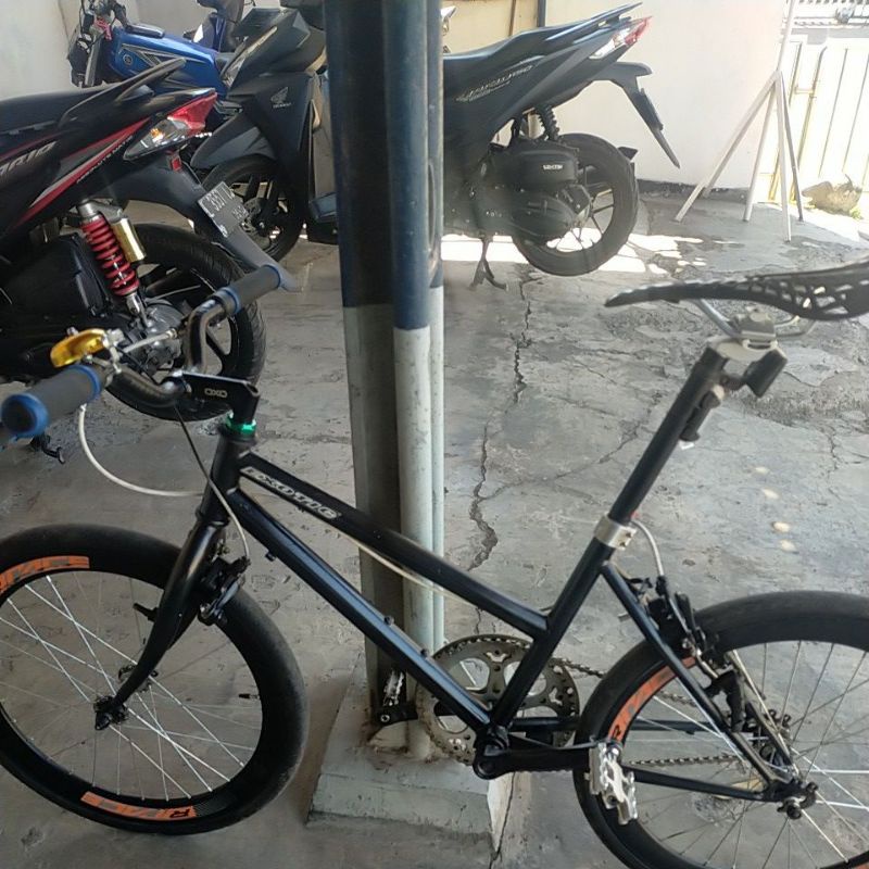 (rangka) sepeda minix unix klasix