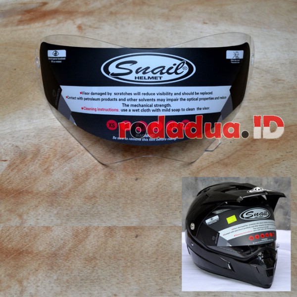 Kaca Helm Snail Supermoto MX311