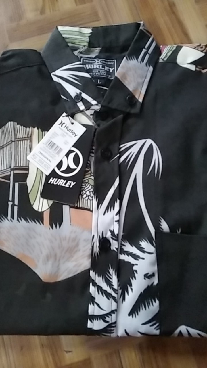 Kemeja Pria Motif Lengan Pendek Distro Casual Kasual