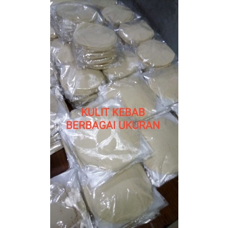 

KULIT KEBAB /TORTILLA Ukuran 17cm 1pack isi 10pcs