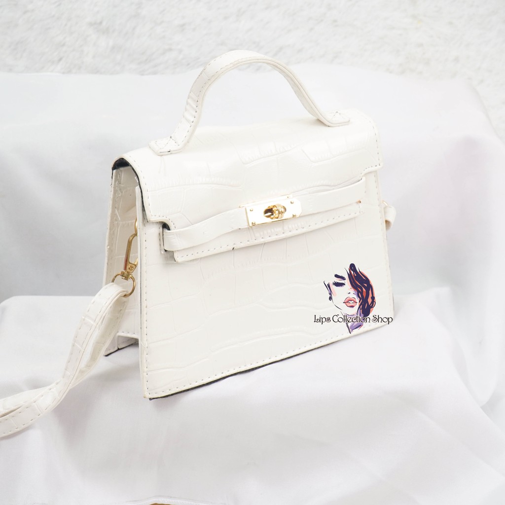 Tas Selempang Fashion Korea Vanessa Croco | Tas Fashion Import