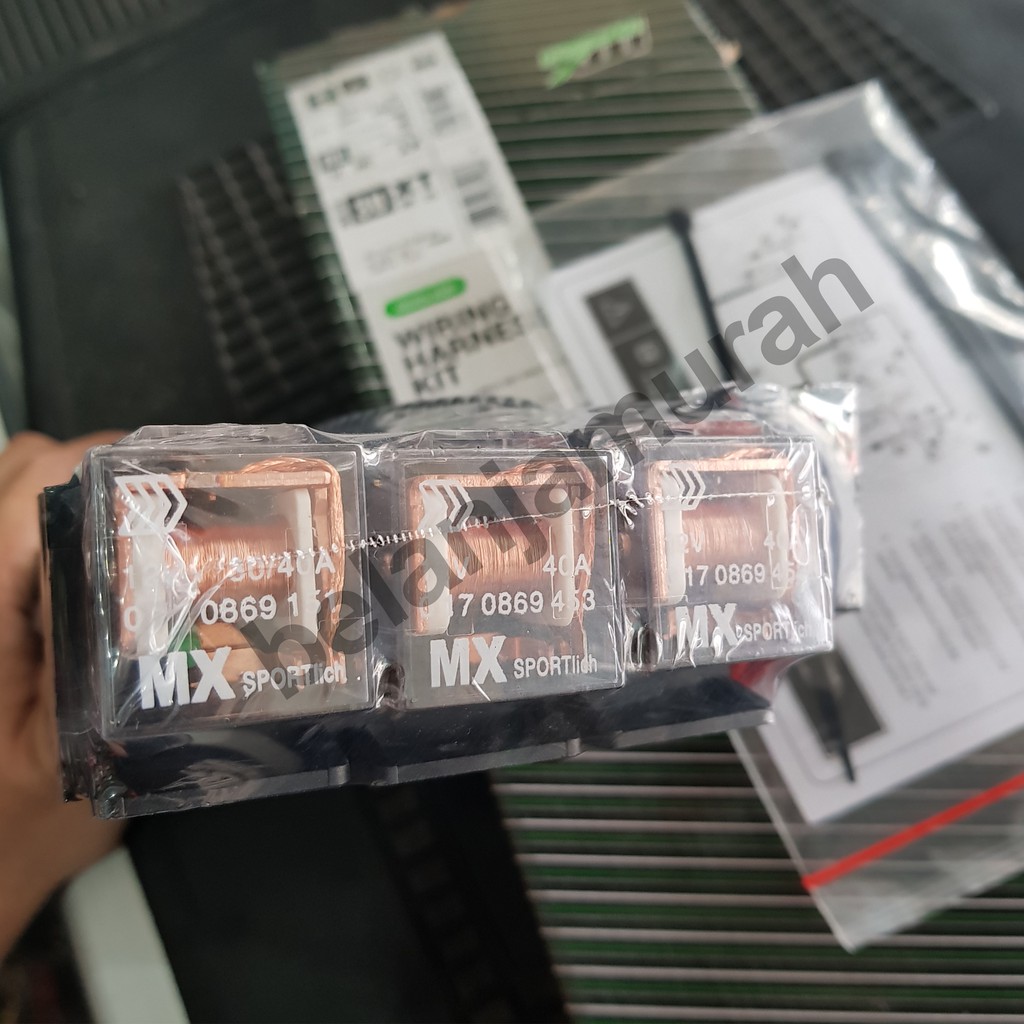 Jual Relay Lampu Set MX-11 3 Relay Indonesia|Shopee Indonesia