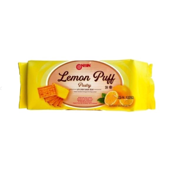 Nissin Lemon Puff Pastry 150 gram