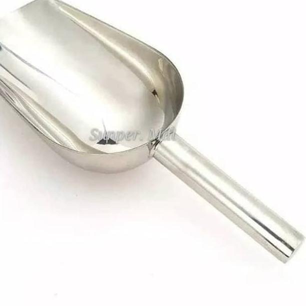 ➹ Sendok / Sekop Es Batu & Tepung Stainless Steel ◘