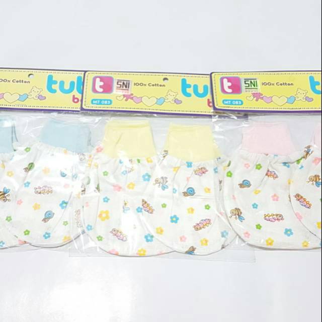 SARUNG TANGAN KAKI BAYI ( PER 3 PASANG  ) TUTU BABY Y1